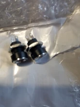 10/5/2 Uds 5,5x2,1mm alimentación DC Jack de alimentación hembra conector de montura de Panel adaptador de enchufe 2 terminales tipo 5,5*2,1 conector de CC