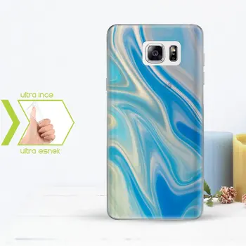 

Personalized Custom Samsung Galaxy Note 5 Slim Clear Silicone Phone Cover (Marble Temalı-1)
