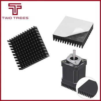 

Black Radiator Aluminum Motor Radiator Squeezed Electronic Radiator for Ender 3 PRO 42 Stepper Motor 3D Printer