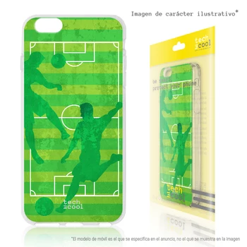 

FunnyTech®Silicone Case for Huawei Y6 2019 / Honor 8A l Sports Soccer Field