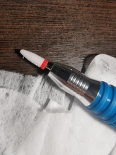 Fresadora de cerámica para manicura, máquina eléctrica rotativa de manicura, herramienta de pulido de uñas, tapa para la eliminación de Gel de uñas