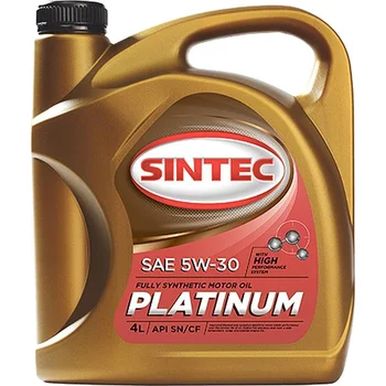 

Engine oil sintec platinum 5W-30 4 L