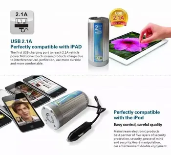 

Power inverter with USB 2.1A 12 V to 220 V 150 W