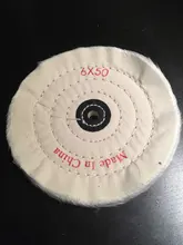 1 ud. RUEDA pulidora de 150mm rueda pulidora de algodón rueda pulidora oro plata joyería espejo rueda pulidora