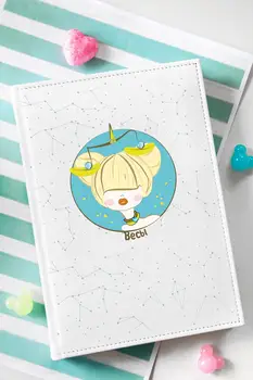 

Notepad in the cage shurmishur "signs of the Zodiac" (scales Blonde)