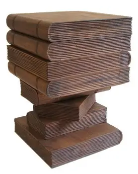 

Stool "book" with opening lid