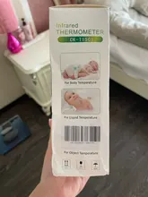 Termómetro Digital LED infrarrojo para niños y adultos, Sensor de temperatura sin contacto para la frente del bebé