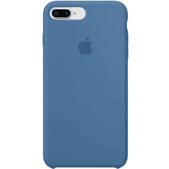 

IPhone 7 / 8 silicone case denim blue