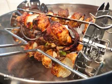 MIUI-freidora de aire eléctrica 5 en 1 para pollo, horno de MI-CYCLONE de 10L/12.7QT, deshidratador Rotisserie LED de gran capacidad，Freidora de aire