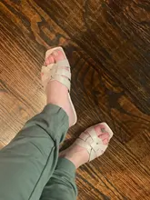 DONLEE-Zapatillas de marca QUEEN para mujer, zapatos planos casuales con punta abierta, sandalias de esparcimiento, Chanclas de playa para mujer, talla grande 41