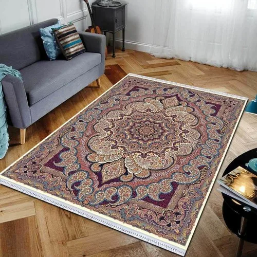 

Rugviva Non Slip Based Carpet Hereke HRK23 Claret Red 120x180cm