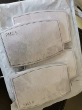 Mascarilla de algodón reutilizable para hombre y mujer, máscara respirador con filtro PM2.5, anticontaminación, lavable y antipolvo, color negro, 20 unidades