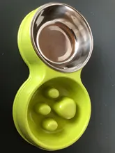 Dish Bowl Eating-Feeder Feeding Slow-Down Bloa Dogs-Supplies Puppy Portable New Prevent