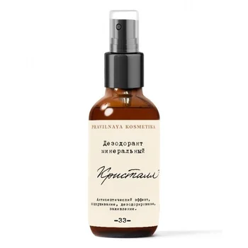 

Дезkosmetika deodorant mineral crystal