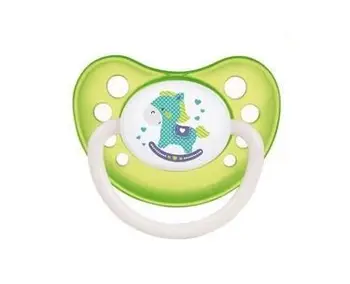 

Dummy anatomical canpol toys silicone, 6-18 months, art. 23/257, color green