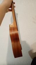 Aiersi-Ukelele Soprano de abeto de caoba con Gecko Dolphin Diseño de piña, guitarra con bolsa sintonizadora, 21 pulgadas, paquete completo