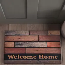 Дверной коврик-Дверной Коврик для помещений-Дверной матовый резиновый матовый-Дверной Коврик для помещений | Добро пожаловать домой 45X70 см