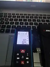 SNDWAY-telémetro láser electrónico, medidor de distancia de 120m, 100M, 70M, regla digital de ruleta trena, cinta métrica láser