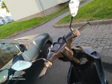 Scooter Rearview-Mirrors Carbon-Fiber Electrombile Lmodri E-Bike 10mm 8mm Convex Back-Side