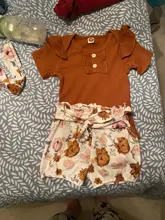 Conjunto de ropa de verano para recién nacidos, Pelele de manga corta de algodón, pantalones cortos florales, diadema, 3 uds.