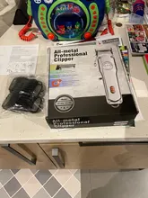 Hair-Clipper Barber Electric-Hair-Trimmer All-Metal Professional Cordless Magic Rechargeable