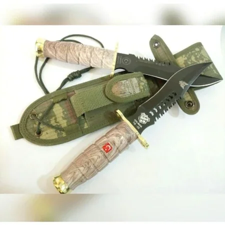 Halmak зеленый перфорированный нож для спецназа и охоты|Ножи| | АлиЭкспресс