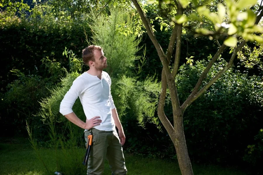 Большая садовая пила Fiskars Xtract SW75