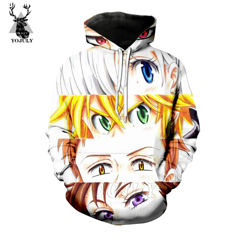 Nanatsu No Taizai толстовки шелковые lil peep мужские толстовки осень/зима толстовка хип хоп 3D Harajuku толстовка уличные толстовки A23