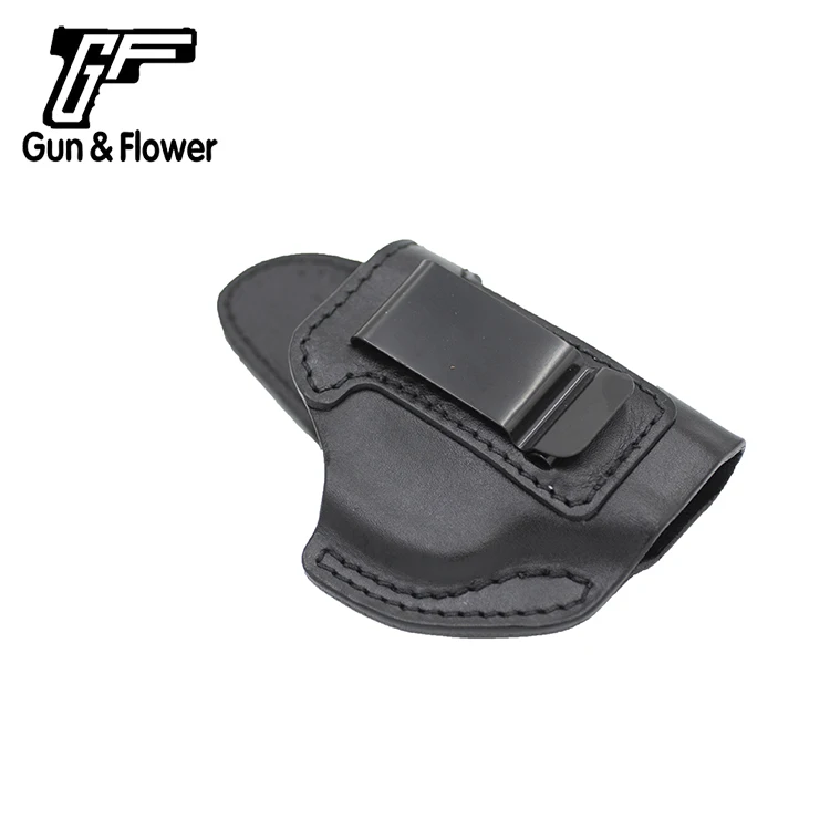 Кожаный чехол для брюк с открытым верхом и зажимом ремня Ruger LC9 Gunflower IWB|Кобуры| |