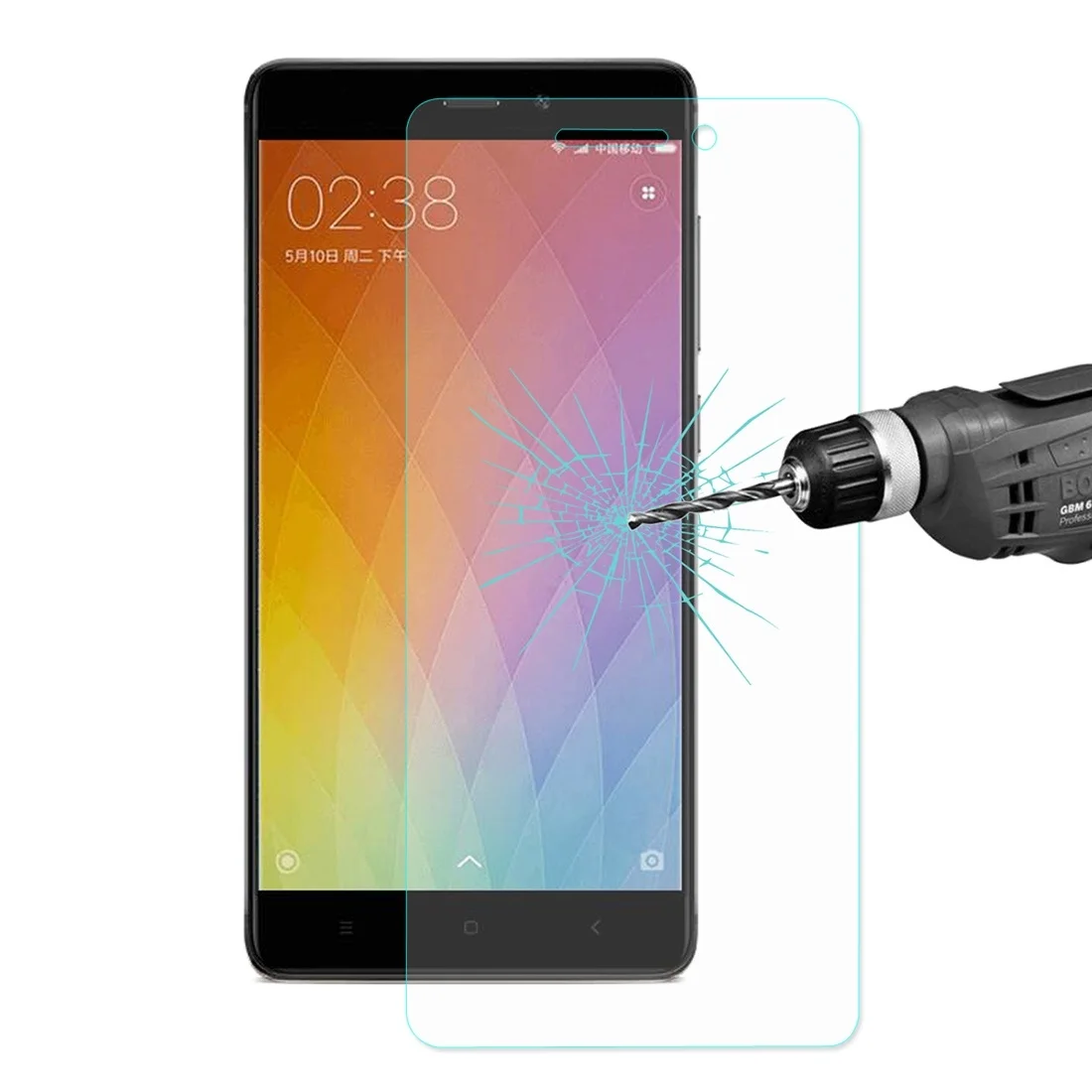 Защитное стекло для Xiaomi Redmi 4A(Прозрачный