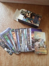 Juego de cartas de Tarot de wizorards, cubierta de alta calidad, versión en inglés, juguete de adivinación, juego de La Fortuna, 2020