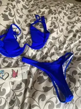 Female Swimsuit Bikini-Set Wire Two-Piece Neon Green V-Shape Women K439 V-Bar