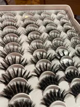 SEXYSHEEP-pestañas de visón de imitación 3D, 5/8/20 pares, suaves, voluminosas, pestañas postizas naturales, herramienta de maquillaje de ojos