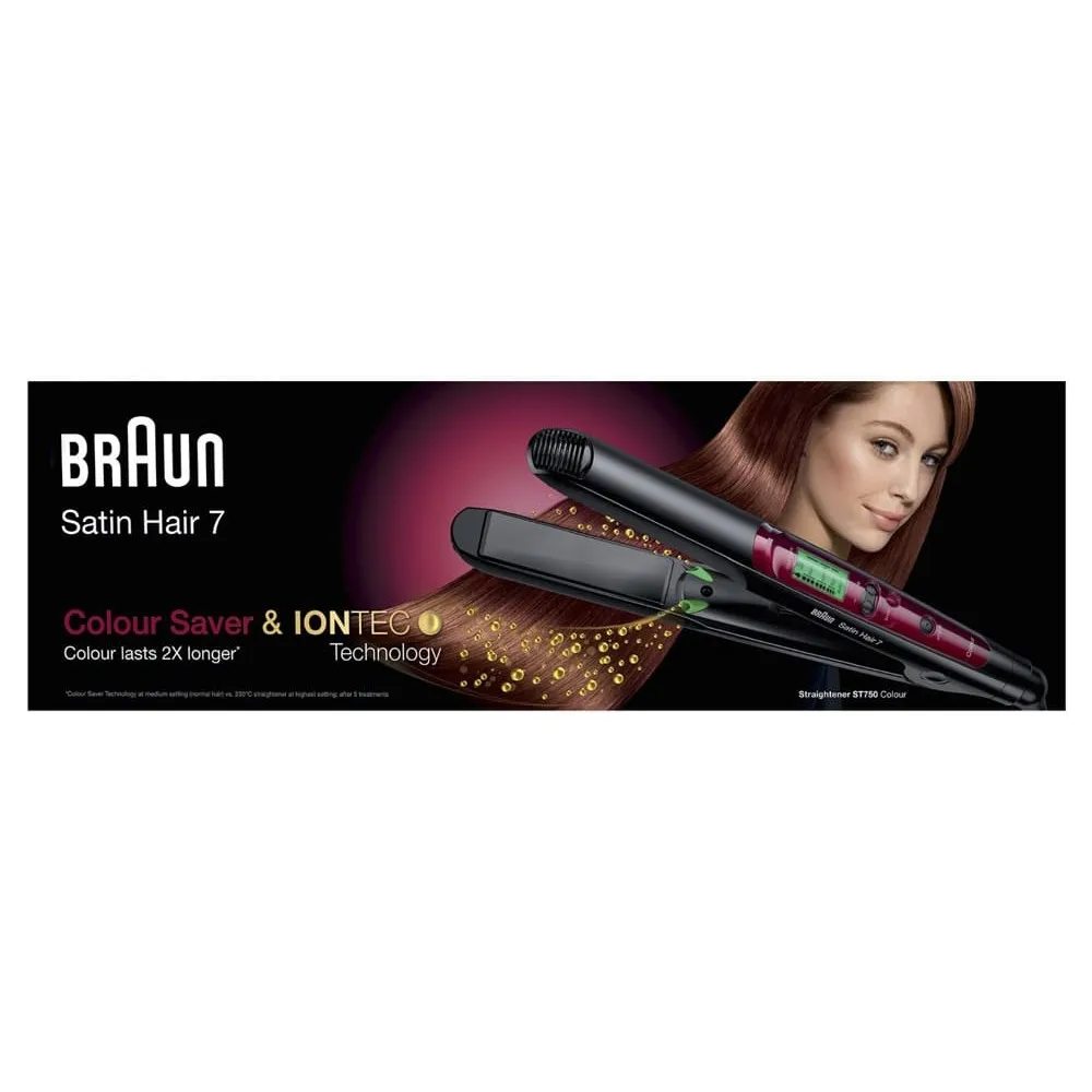 Стайлер для выпрямления волос Braun Satin Hair 7 Colour ST750|Утюжки выпрямления| |