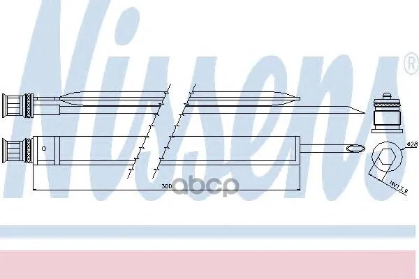 Осушитель Кондиционера Mb W212 2.0 09- Nissens 95465 Nissens арт. 95465