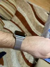 Correa Milanesa para Apple Watch, banda de 44mm y 40mm para iWatch de 38mm y 42mm, accesorios para Apple watch serie 3 4 5 6 se