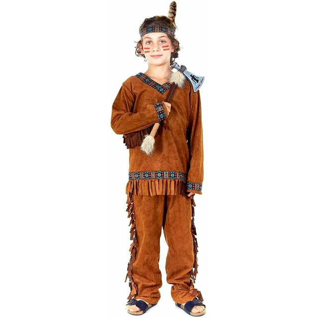 Disfraz indio niño talla 8 años