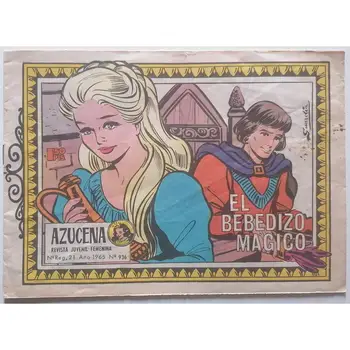 

AZUCENA women's youth magazine N. 936, year 1965, ED. TORAY, 1ª edition, author ROSA GALCERAN