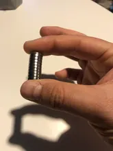 Imanes de neodimio, diámetro de 8mm-20mm con M5 M3 M4, anillo avellanado, imán fuerte de artesanía de tierras raras N35, 10 Uds.