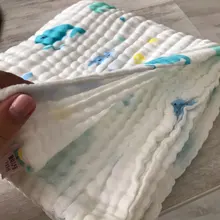 Pañal de muselina para bebé, Manta de bambú para recién nacido, Manta de algodón para recién nacido