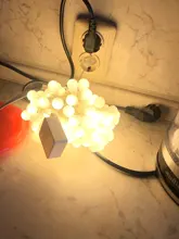 String Bulbs Light-Decoration Globe Patio Wedding Party Garden Outdoor with 80led Whtie