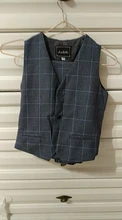 ActhInK-Chaqueta de boda a cuadros para niños, traje de marca de flores, esmoquin Formal, traje escolar, conjunto de ropa de primavera, 3 uds., C298, 2020
