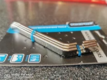 Palanca de palanca de neumático de ciclismo, herramientas de reparación de acero inoxidable JC, palanca de Metal tipo bicicleta de montaña, 3 uds.