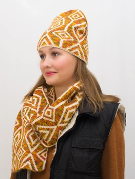 

Set of hat + scarf for Women Series: Azalea (winter)