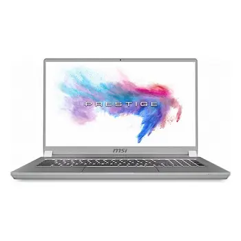 

Notebook MSI Prestige P75-1211ES 17,3" i7-9750H 32 GB RAM 1 TB SSD Silver