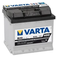 Аккумулятор Black Dynamic 12v 45ah 400a 207х175х190 Полярность 1 Клеммы 1 Крепление B13(B20) Varta арт. 545413040