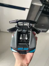 1/32 Aleación de Bugatti DIVO Super deportes juguete de modelo de coche fundido a presión atrás sonido Luz Juguetes vehículo para los niños regalo de los niños