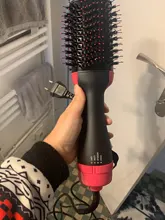 Blow Dryer Curler Comb Straightener One-Step-Volumizer Negative-Ion Electric 1000W 2-In-1