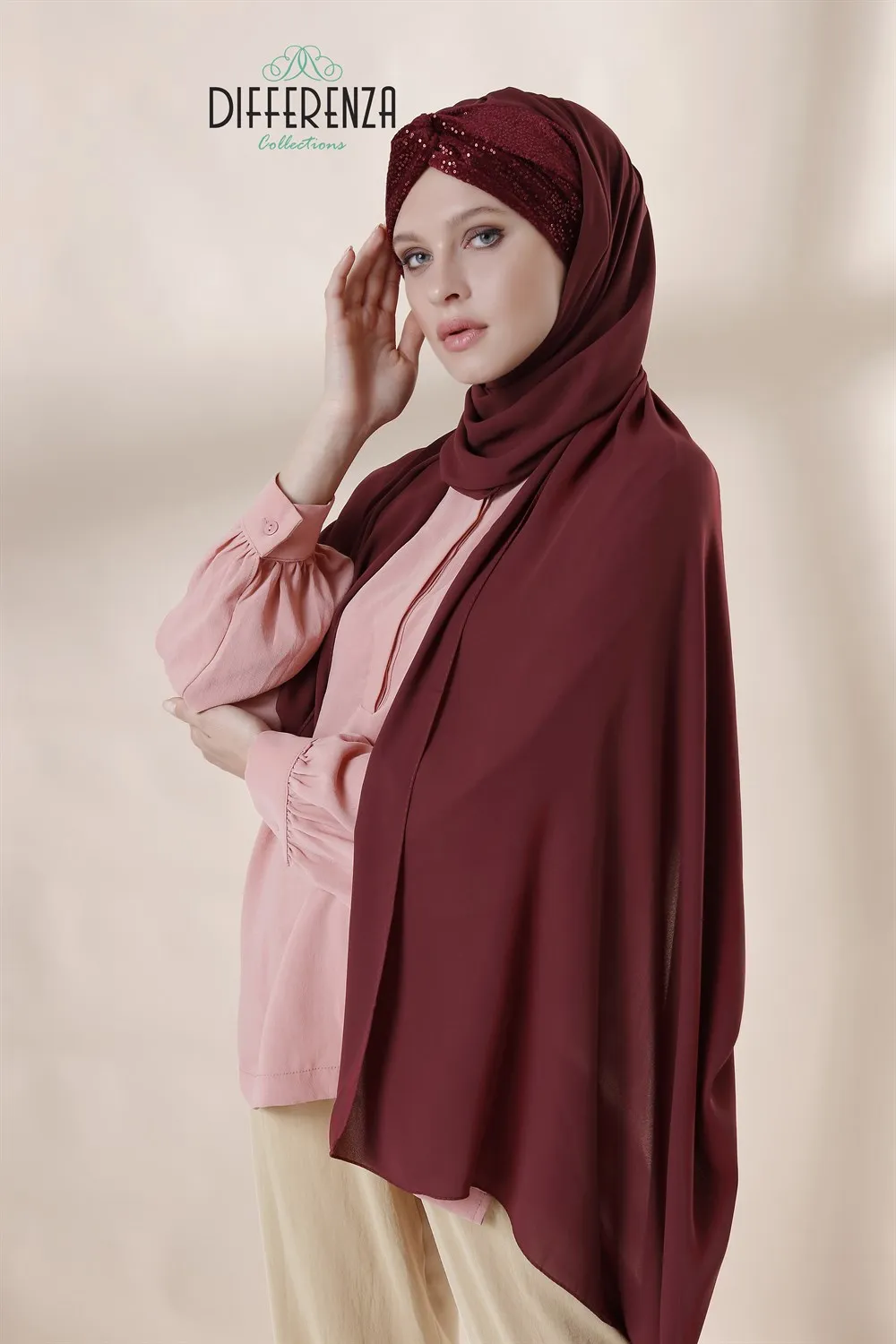 Hijab Turban Shawl Headscarf Female Head wraps Combed Cotton Muslim Clothing For Women Islamic Clothes accessory Abaya وشاح