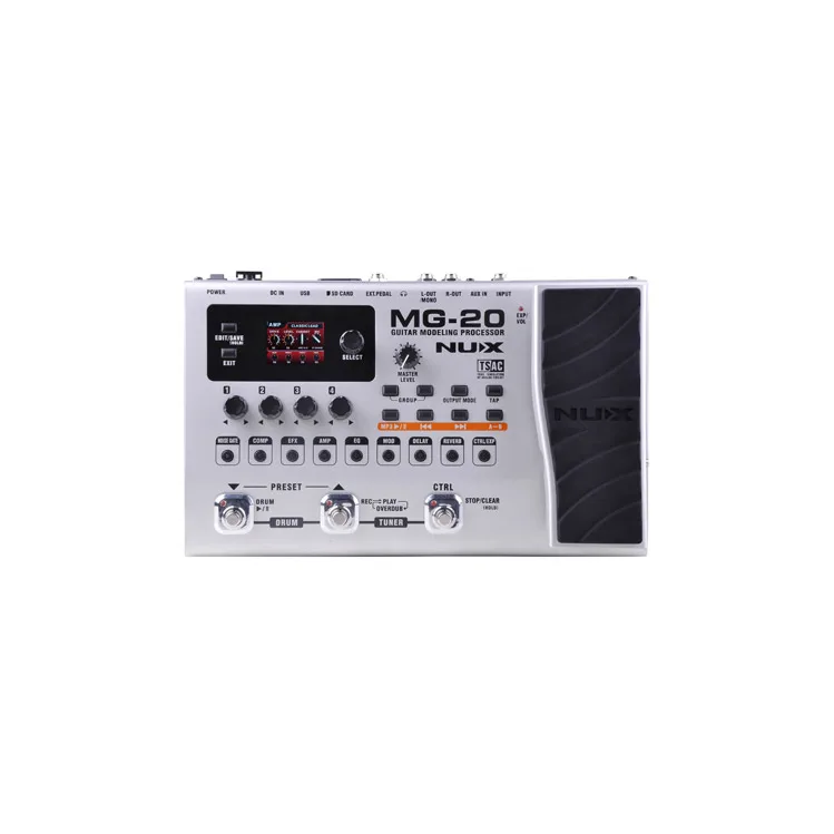 Педаль эффектов процессор Nux MG-20 Педаль эффектов процессор Nux MG-20
